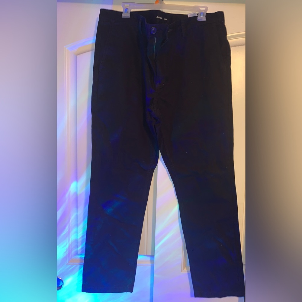 Old Navy Skinny Black Khakis